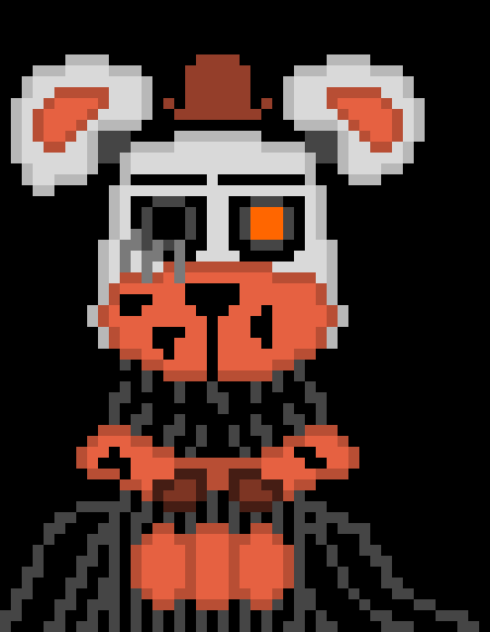 [293042] In UCN molten freddy has a yellowish orange eye and thats the newest game hes been in so thats his eye colour - Conant