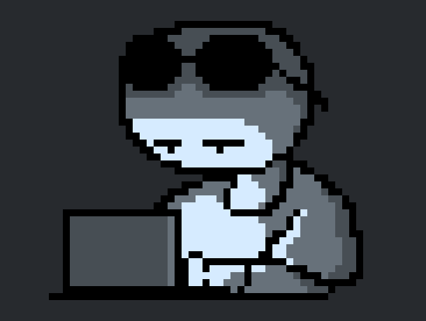 [23d01e] Some extra details: They wear nothing but a robe and sunglasses, has no gender, and the robe color is grey.