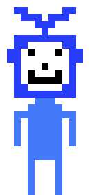 [3e36b7] Blue dude