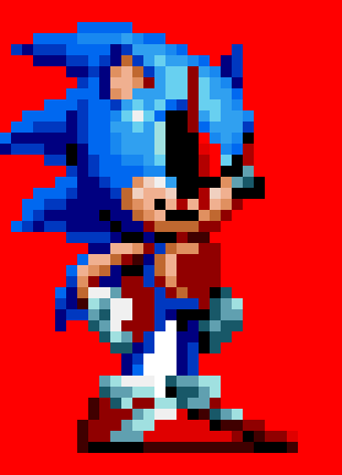 [c48fbf] Sonic.EXE Mania Sonic Sprite