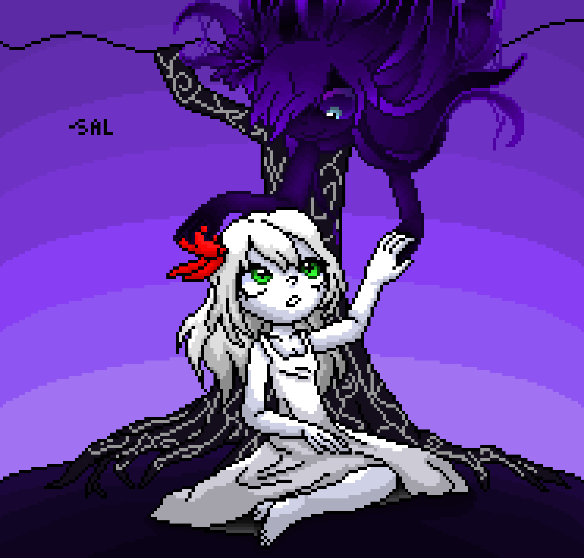 [f7c573] ok, so for the tree in the background, i wanted to make it close to how they looked in the actual song, should i make it entirely black with the white lines or should i shade it and stuff? (go to 1:32 seconds. https://www.youtube.com/watch?v=oUy4QRFIKgU&t=135s )