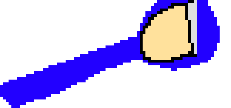 [53a360] hits them away *