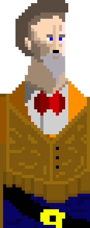 [b675a8] Alright, yer coming with me. You know`d the law and blew it. Now get!