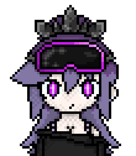 [5b2f3e] Umi canonically doesn’t have a glowing eye anymore, rather it’s the glare reflected from his to yours, like when you look at animals in the dark: better shown here https://www.pixilart.com/photo/animalia-lge-e174703077e420f