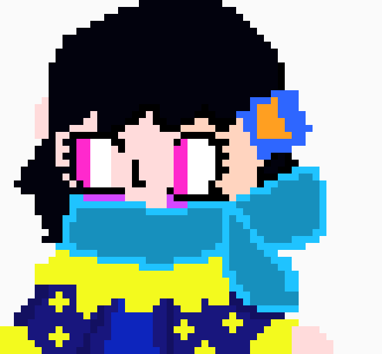 [904ba9] looks him in eyes take her scraff off a little 