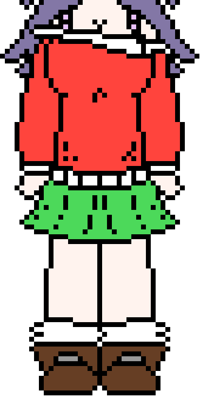 [891056] why is this genuinely cute clothing, WHY IS EVERYTHING ABOUT THIS SPRITE CUTE