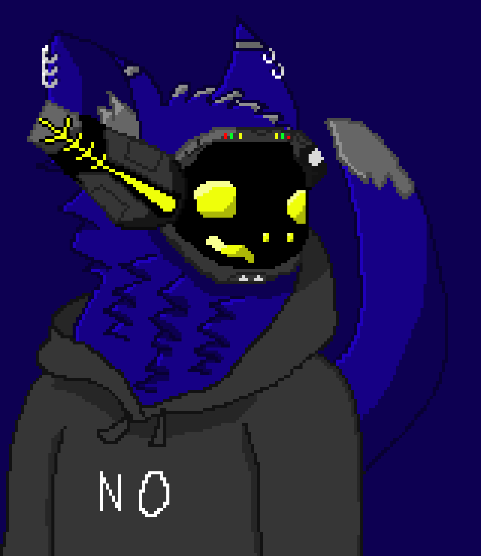 [55123c] ((Warrior! Ask Terrie what's wrong!)) *walking around, listening to music* -John