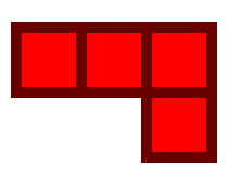 [daf9be] Flipped L Tetris Block