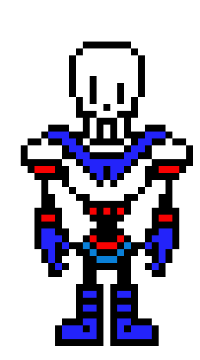 [4711e7] Undertale papyrus Sprite