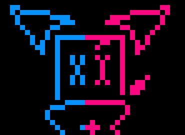 [18f49e] (tps behind sans and dropkicks him)