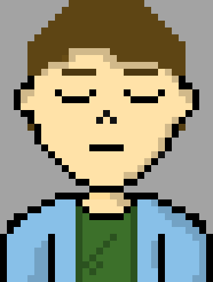 [90896a] *He stirs a bit after being set on the bench, reaching for Geno without realizing he was gone.*