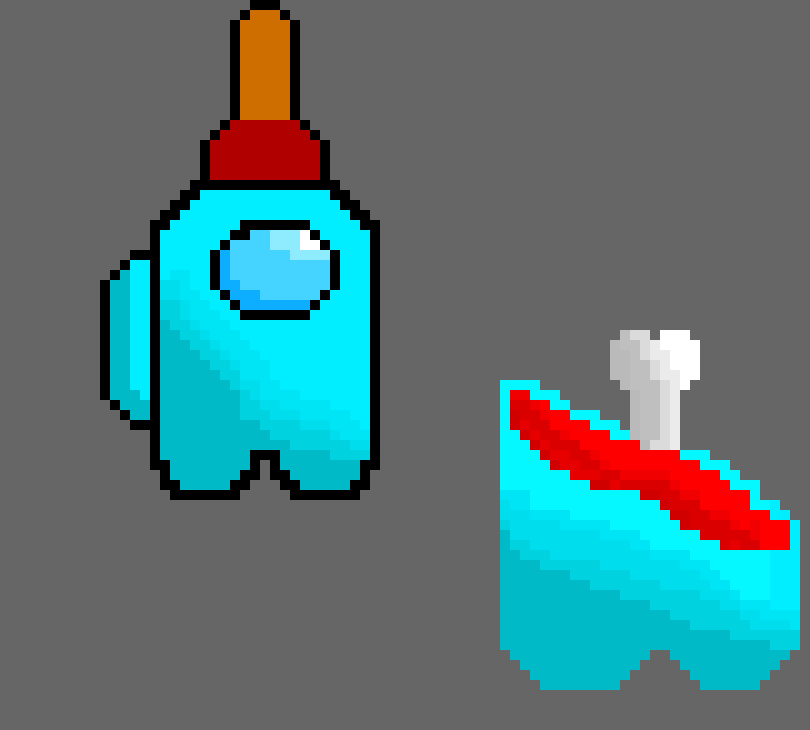 [9c0e60] my remake of a crewmate dying