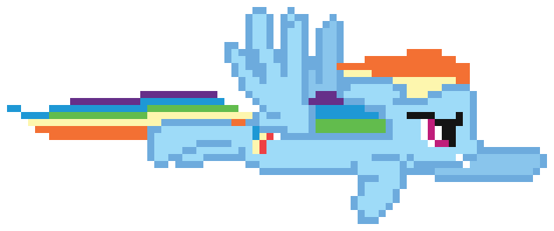 [68e7d8] "Faster the the speed of light!" ~ Rainbow Dash