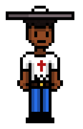 [8e9501] *He shines his flashlight on the ceiling* 