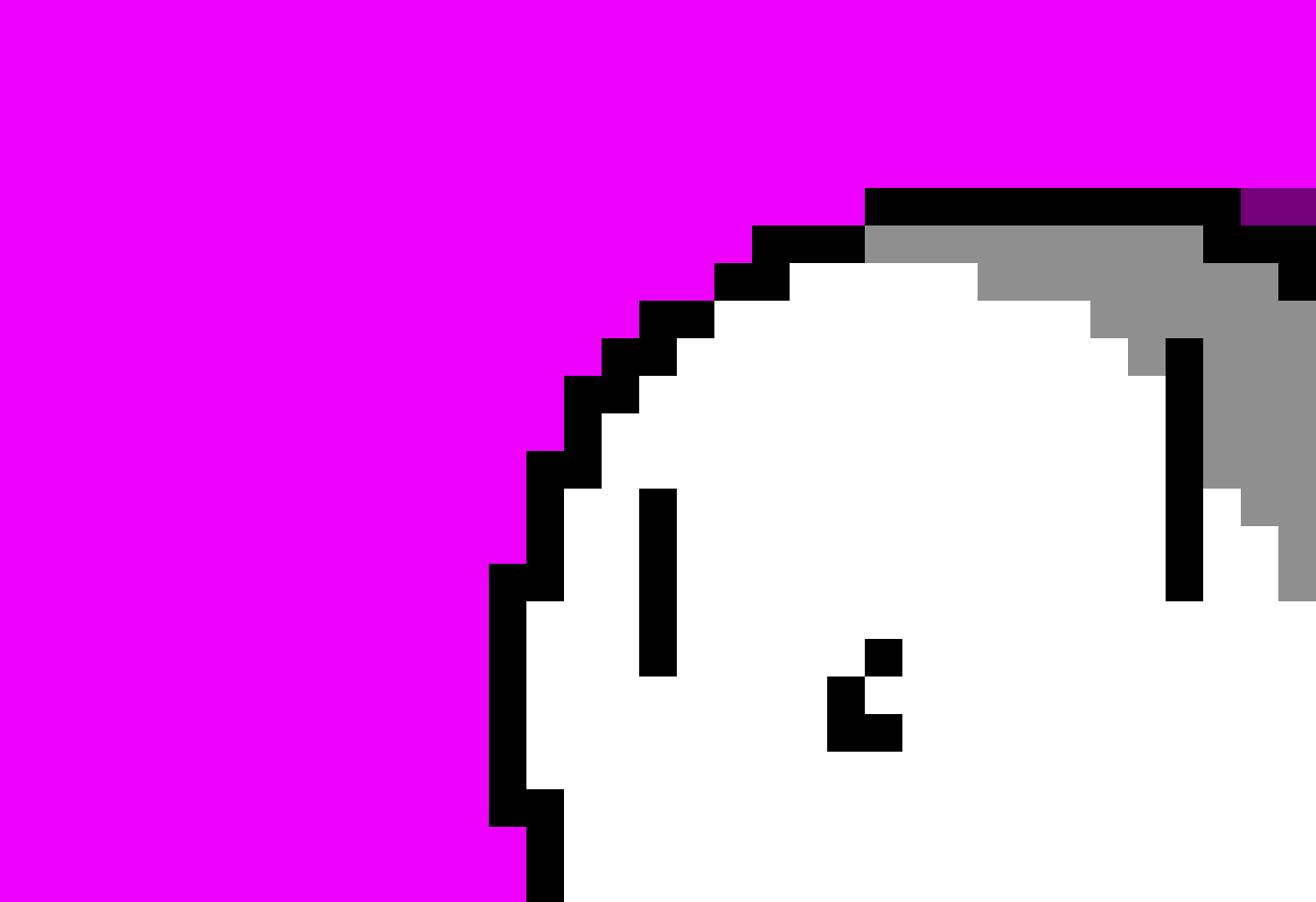 [853af7] Blue Sweater Person, you look better without the red mark.