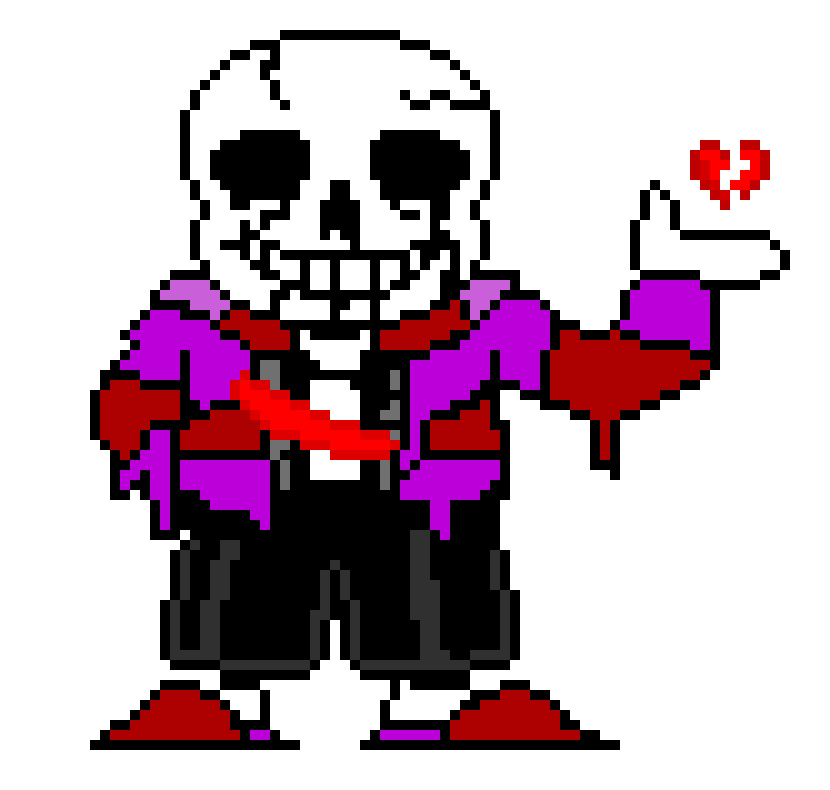 [81466a] D3T3RM1N3D M0N$T3R$ Sans Sprite PHASE 2