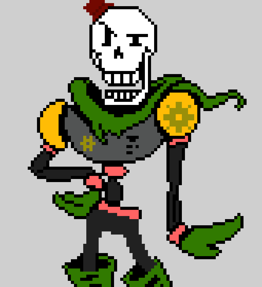 [e668a4] Undertale Papyrus sprite
