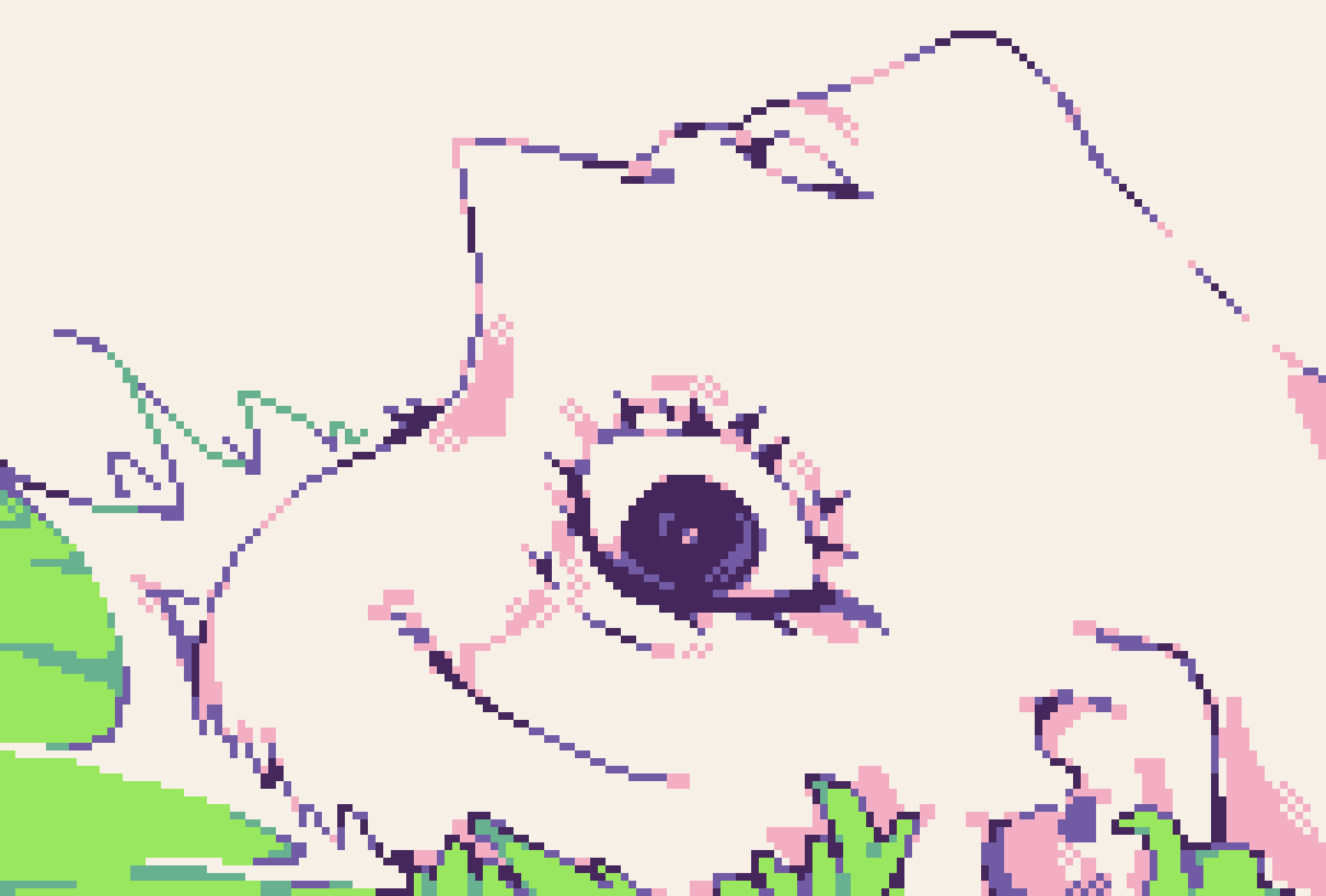 [8426a8] js work on your shaping but i like your aesthetic if thats how you always draw lol