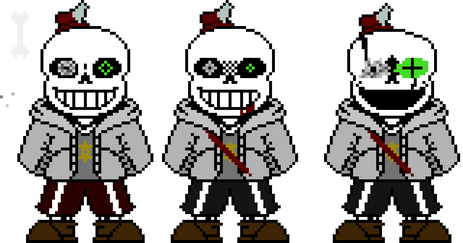 [e668a4] last gear sans sprites phase 1-3 