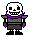 [064258] Underswap Sans Overworld Sprite [King Squid Edit]