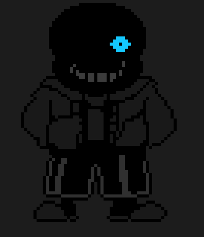 [3e83d9] Sans watching from the shadows