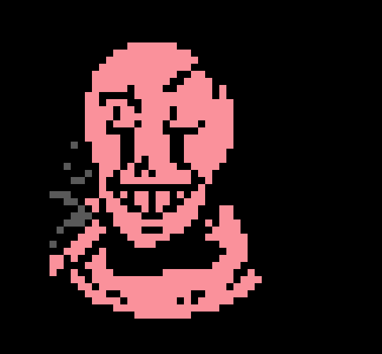 [d6a064] Sans: Hi PAM, currently making my take on smug classicpapyrus