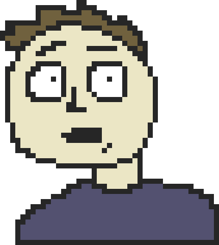 [1828eb] Everyone here IN the roleplay seems to be fine. However, there's just some aggro person watching this, vandalizing some of the pixel art here and there just to spite us.