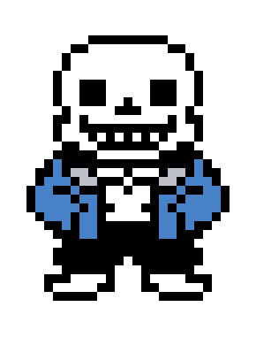 [43520c] sans pixel art