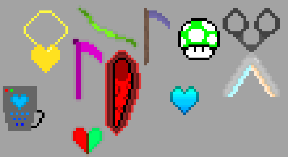 [90896a] Yeah, I gotta find a way to organize this. XD Not to mention I still need to add T's cap and bag of gold.