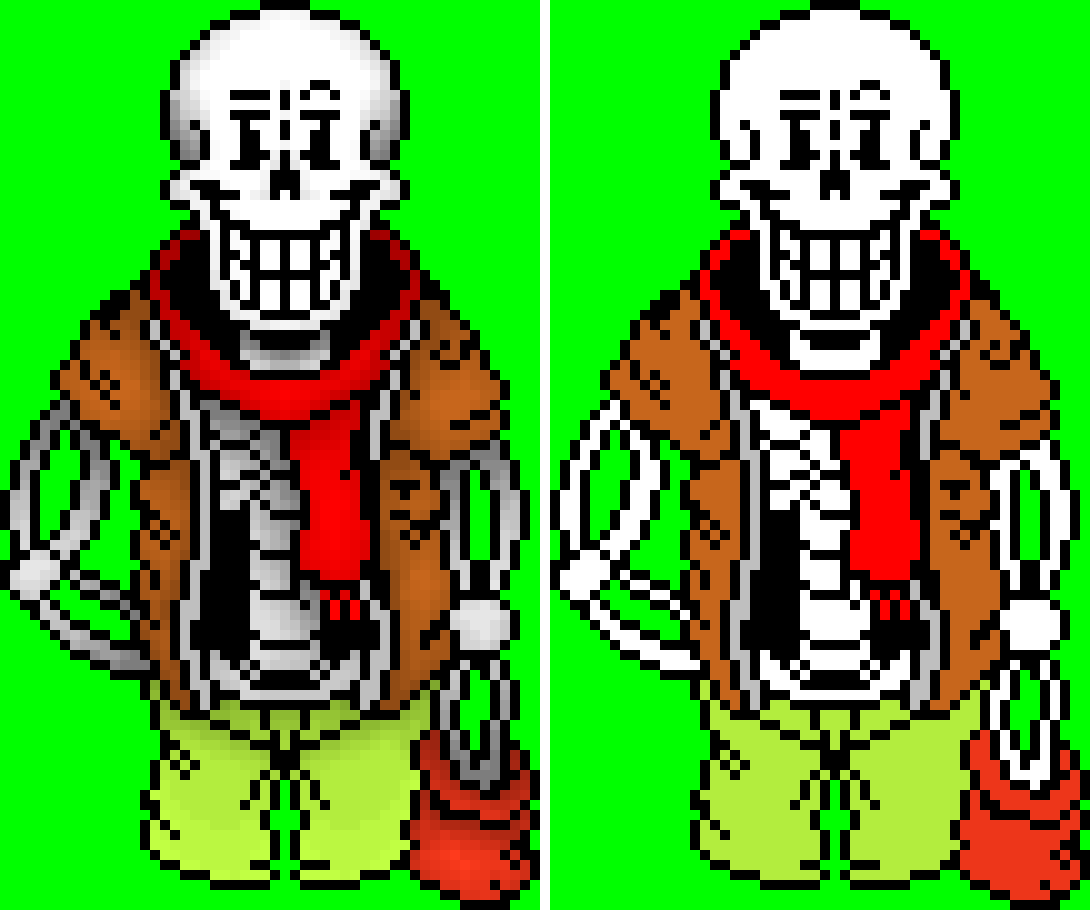 [95be89] Compare... Shaded, to un-shaded...