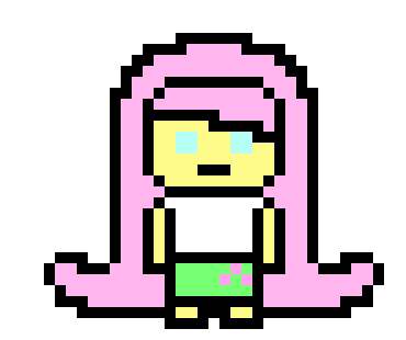 [58d86b] danganronpa pixel sprite base