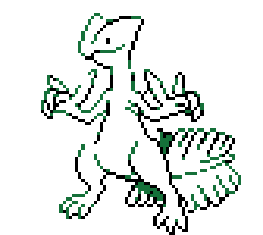 [a79e3c] Heya Tomkat and Red, Goopi is going to add more people to the everyone on PAM pixel art - Jade