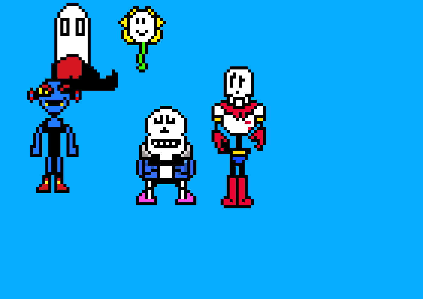 [9664c4] UnderTale Sprites Part 1