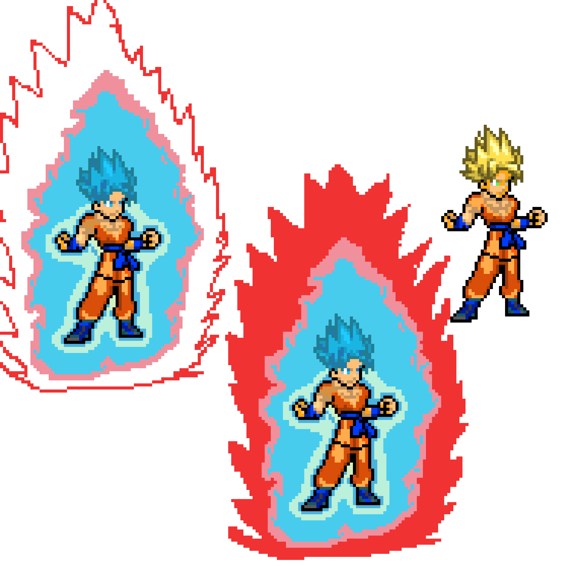 [9664c4] Super Sayian Blue Kaioken X10 Goku