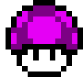 [9664c4] purple mushroom