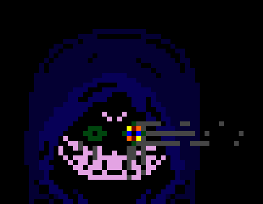 [c7b058] *teleports to them* ill be taking this *takes his knife* thanks *stabs kris*