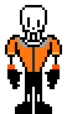 [f70315] Pre-Battle Body Papyrus Sprite