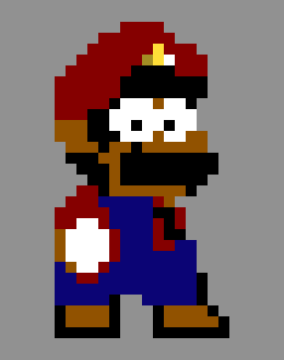 [4da92d] Un-burnt Mario