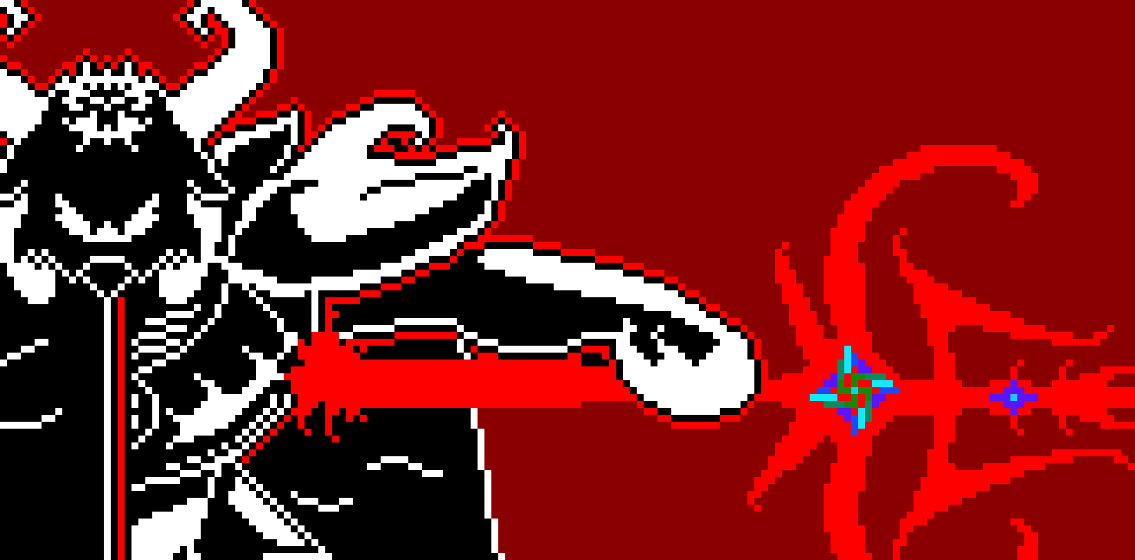 [ed44b7] He takes out 7 human souls, with that power, he can get rid of anything, he does not look like he wants to use it, but he might have to...