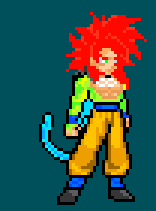 [993fcc] Super Saiyan Infinity Goku