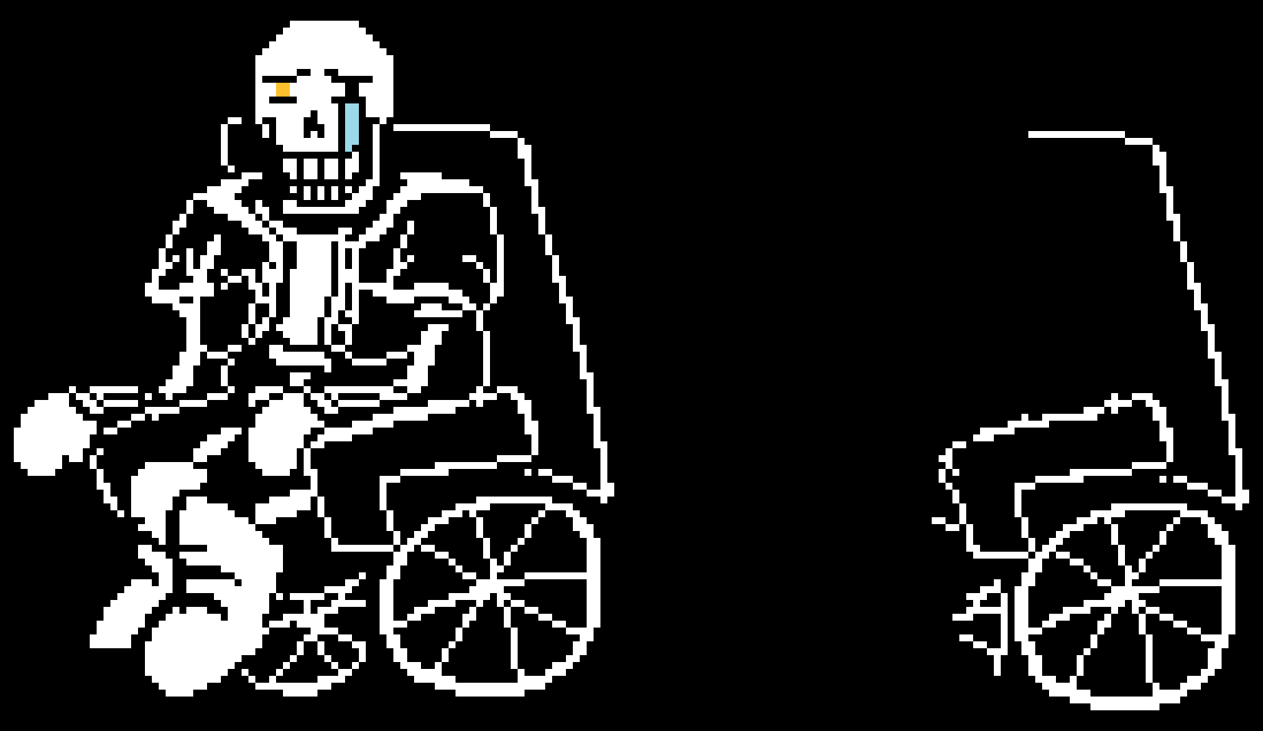 [95be89] What? Did you think I was redrawing Disabled Disbelief Papyrus, on the floor with his wheelchair tipped over or something?... Nope... I`m redrawing something else...