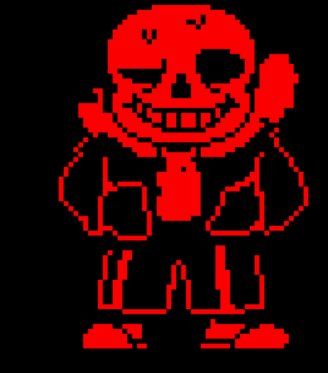 [4e19e3] Underfell red sans sprite throw left/default