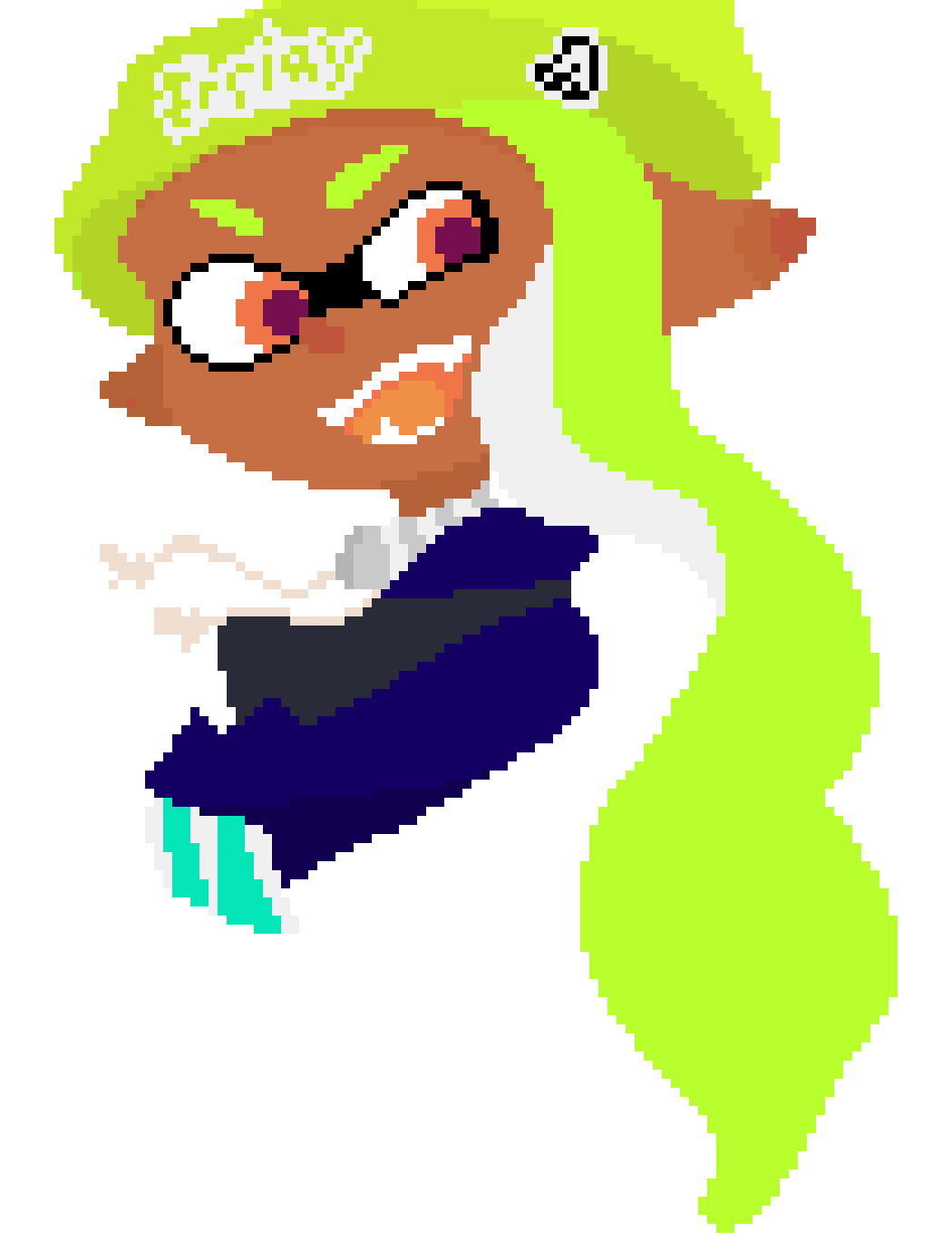 [9664c4] Sploon 2 Inkling girl (WIP)