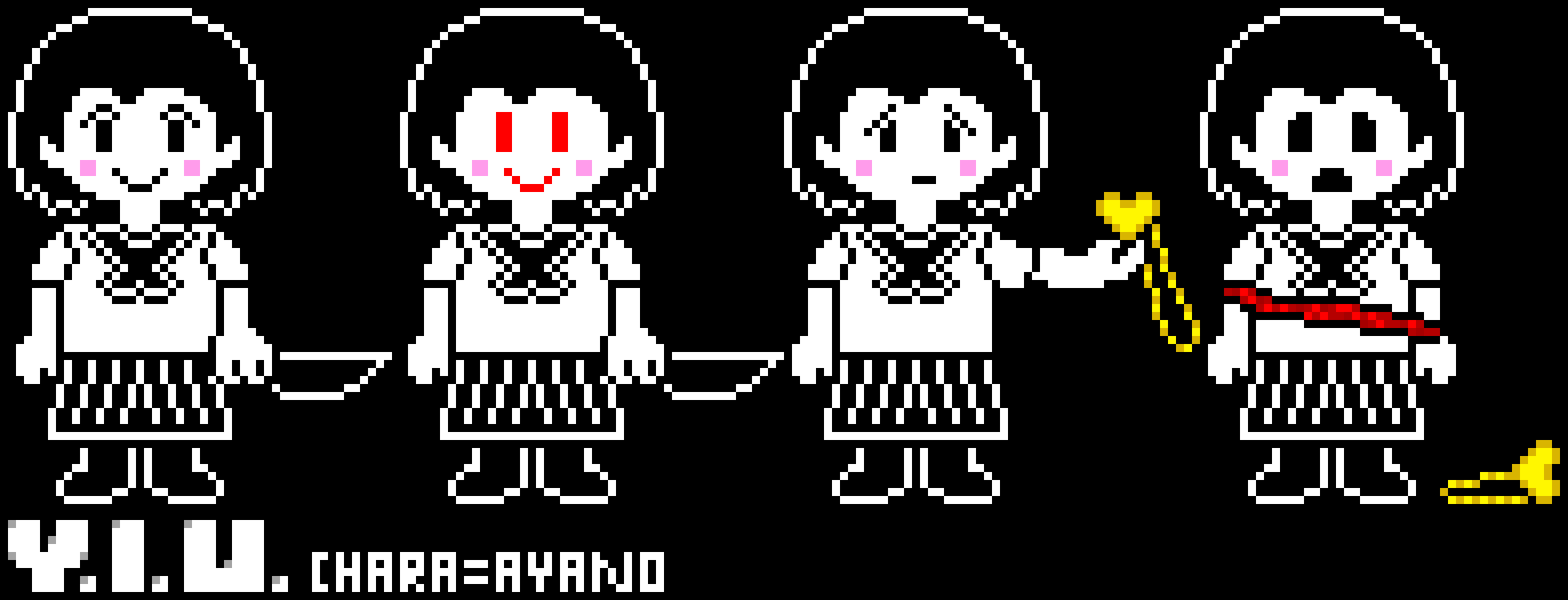 [9664c4] Your Indie Underground (My AU) Chara = Ayano/Yandere Chan Battle Pt.2