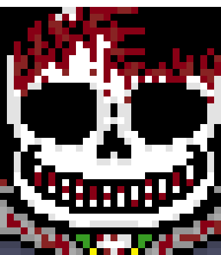 [f34aea] Uhhh, the names Terror and im a skeleton, some rainbow freak tped me here