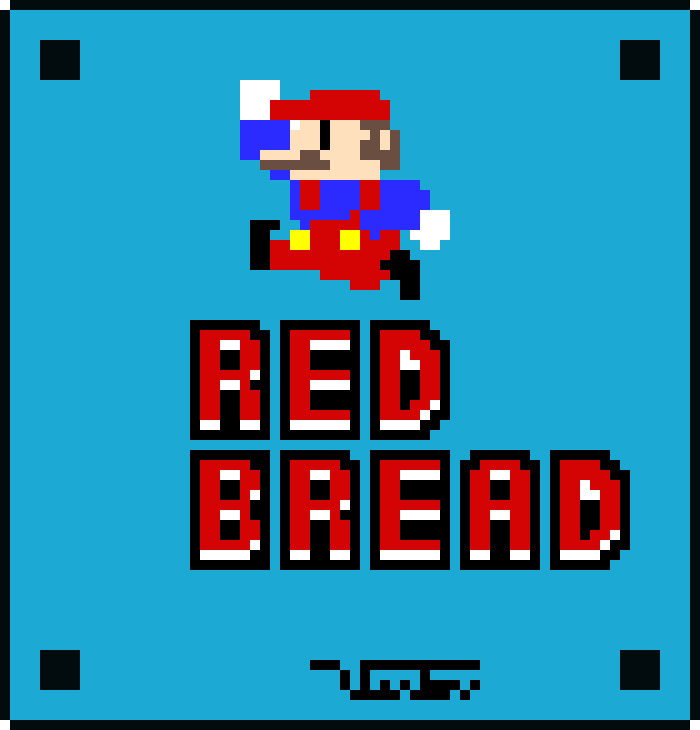 [9664c4] Red bread YT Logo