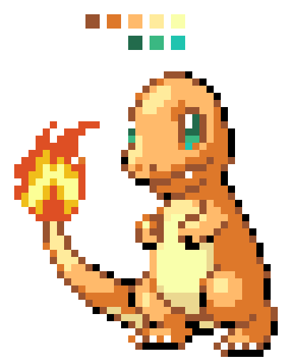 [9664c4] Charmander (fire)