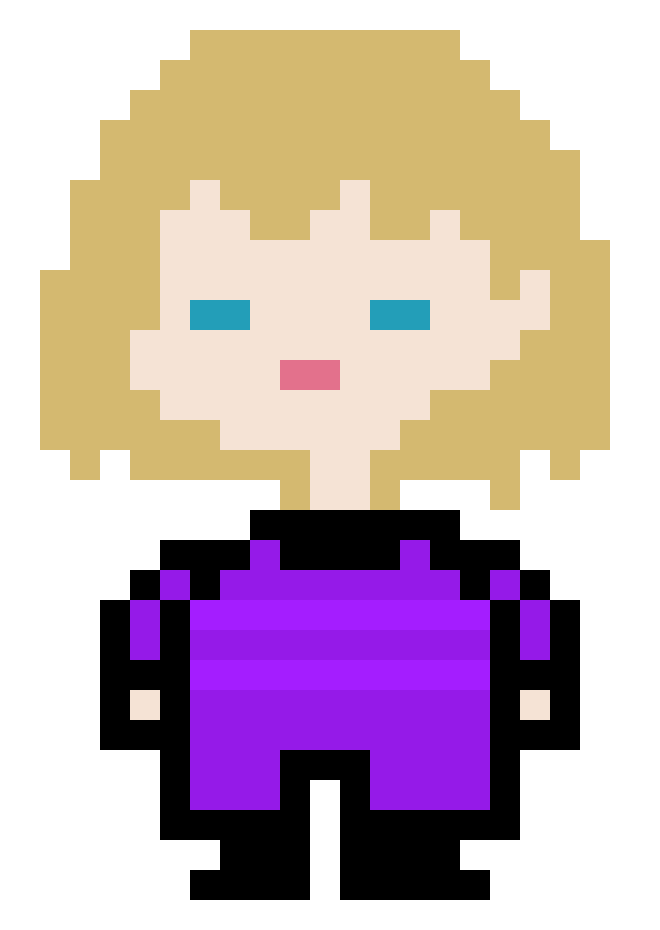 [68b2cb] Undertale Frisk Sprite