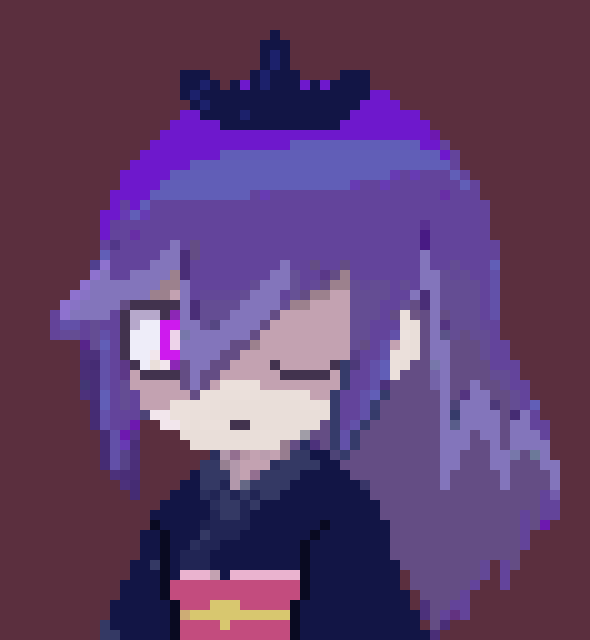 [5b2f3e] -she points to the blood moon in the afternoon sky- that thing is my home, there's a portal on the highest mountain, I think many monsters there have souls, if that peaks your interest