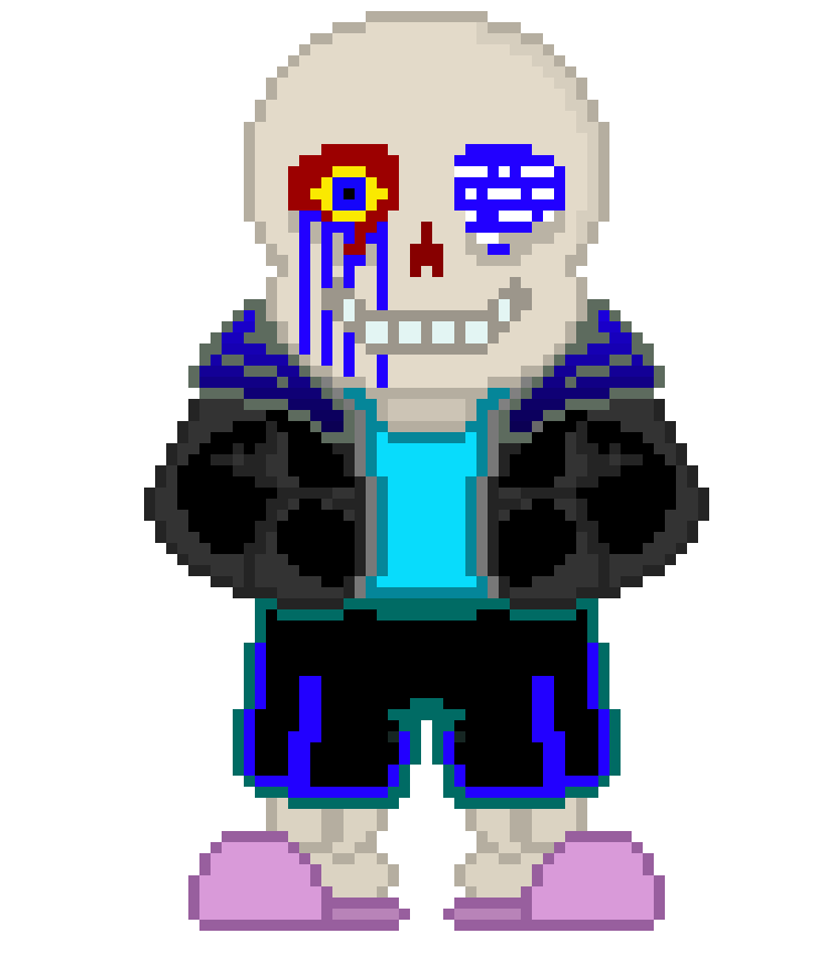 [9664c4] Glitchi ( my oc ) ver 3